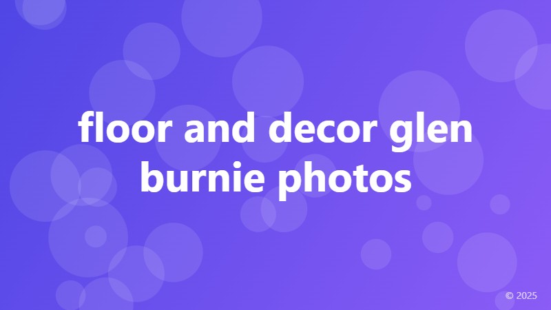 floor and decor glen burnie photos