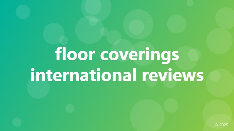 floor coverings international reviews