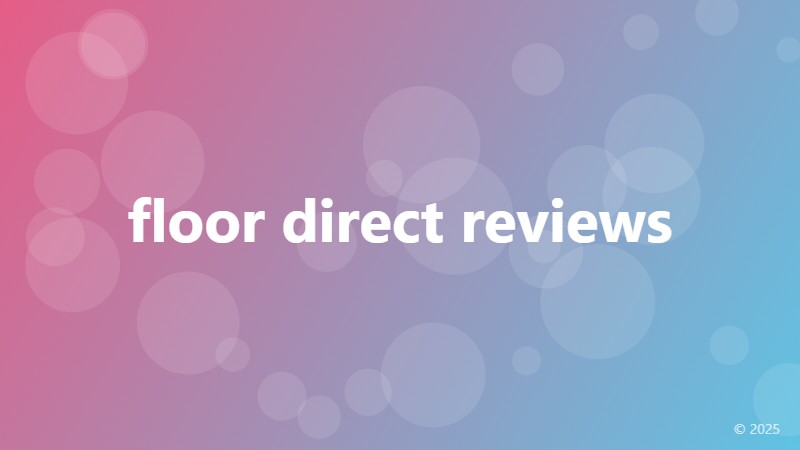 floor direct reviews
