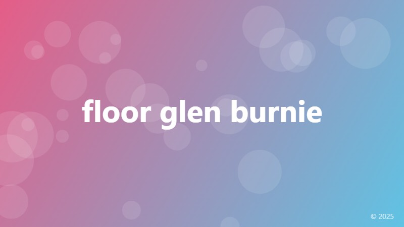 floor glen burnie