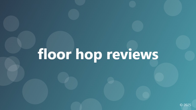 floor hop reviews
